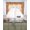 Multicolor, variant on Fall Orange Pumpkin Swag Curtains for Living Room/Bedroom Windows, Thanksgiving Maple Leaf Plaid Check Kitchen Curtains and Valances Set 36 Inch Length, Light Filtering Swags Valance Curtain Panels