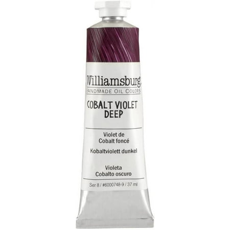 UPC: 0877463000362 | Williamsburg Handmade Oil Paint 37 ml Cobalt Violet Deep