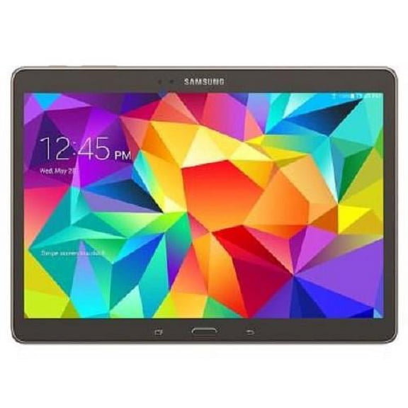 Restored Samsung Galaxy Tab S 10.5" 16GB Titanium Bronze Wi-Fi SM-T800NTSAXAR (Refurbished)