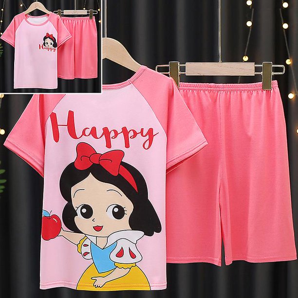 18 (13T 14T) RedChildren Pijamas Conjuntos de verano para niños Niñas Pijamas de algodón suave Conjunto de manga corta Camiseta Tops Pantalones cortos Spiderman Pajamas_l esquí esquí Gafas de esquí
