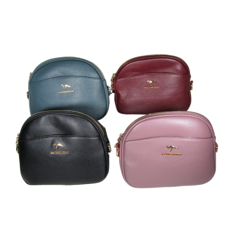 Small Blue Faux Leather Crossbody Handbag for Women  display picture 1