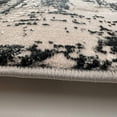 thumbnail image 5 of 4' X 6' Black Gray and Beige Abstract Area Rug, 5 of 8
