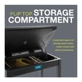 thumbnail image 4 of Banco de Piano Knox Gear Ajustable de 48 cm con Almacenamiento Negro, 4 of 5