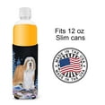 thumbnail image 4 of Carolines Treasures SS8451MUK Starry Night Bearded Collie Ultra Hugger for slim cans Slim Can multicolor, 4 of 6
