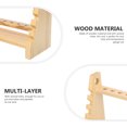 thumbnail image 3 of OUNONA 1Ud Soporte Multifuncional De Madera Para De Con Acabado Natural Para Hospital, 3 of 8