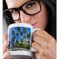thumbnail image 2 of 3drose, Hawaii, Big Island. Palm Trees on the Beach at Puuhonua O Honaunau., 11oz Magic Transforming Mug, 2 of 7