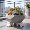 thumbnail image 6 of 3-Piece Invisible Flower Pot Feet, Durable Plastic Planter Risers with Drainage Support for Indoor Outdoor Pots, Patio Garden Balcony Floor and Deck Protection, 6 of 6