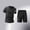 A528 Black, variant on Mens Shirts Neon Contrast Side Panel Reflective Short Sleeve Athletic Running Tops Quick Dry Workout Training Tees Gym Fitness Activewear Exercise T Shirt