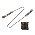 thumbnail image 3 of Camping Hand Chainsaw, 36 Inches Compact Durable High Range Pocket Chainsaw Manganese Steel 49 Links 16 Cutter  For Backpacking, 3 of 8