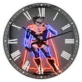 thumbnail image 1 of DesignArt David Michelangelo Superman Large Wall Clock, 1 of 2