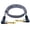 100cm, variant on CEORPER Guitar Patches Cable Instrument Connector Right Angle Guitar Pedal Cable