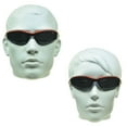 thumbnail image 3 of Bikershades Motorcycle Biker Day Night Safety Glasses Orange Men Women Gray & Yellow, 3 of 6