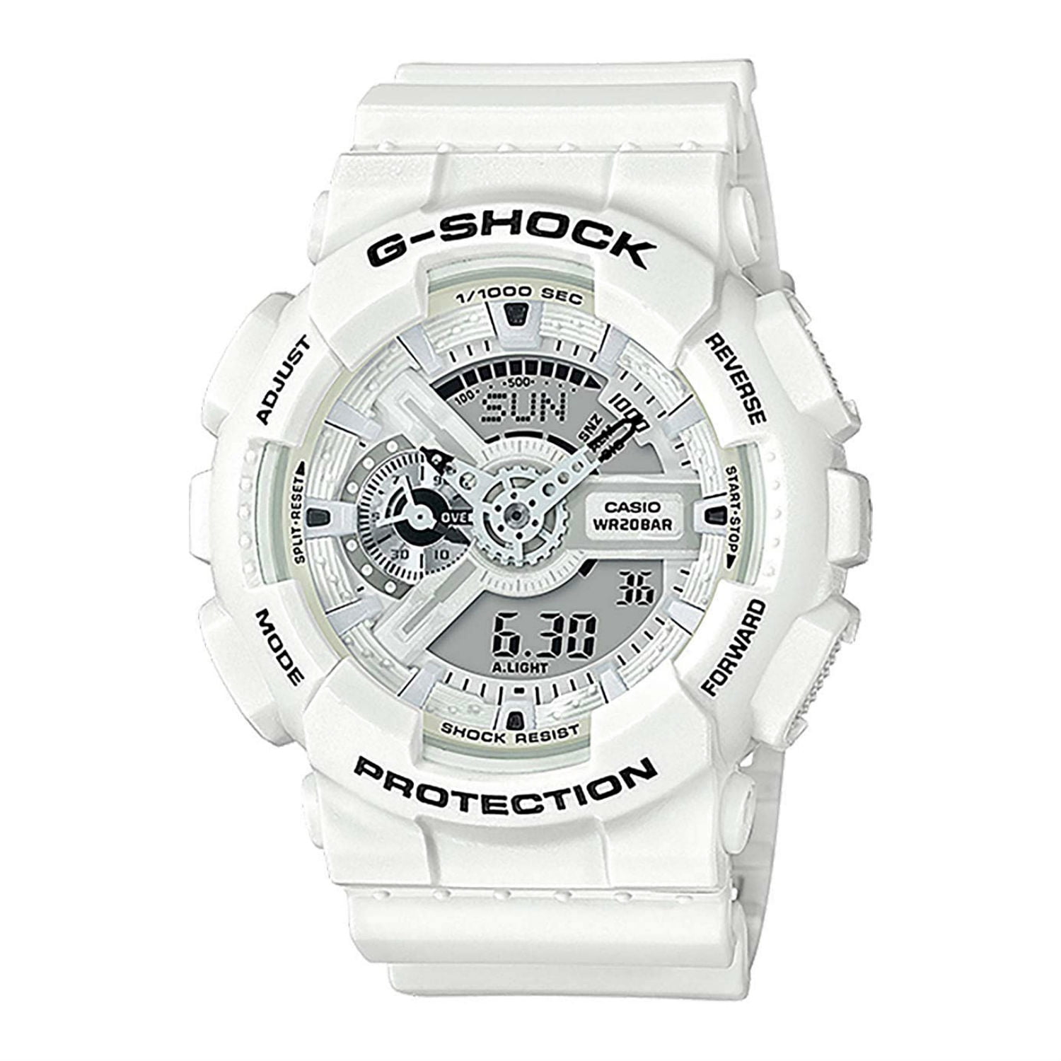 Casio G-Shock GA-700 Men's Analog-Digital Watch, Black Dial, Resin