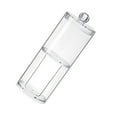 thumbnail image 4 of BESTYASH Cotton Swab Container 1Pack Clear Storage for Cotton Buds PS Material Transparent Round Shape Bathroom Use, 4 of 8