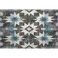 thumbnail image 2 of Addison Rugs Mayfield Premium Machine Washable Transitional Aztec Coffee Rectangle Rug, 1'8" x 2'6", 2 of 6