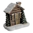 thumbnail image 2 of Christmas Cabin Incense Burner Decorative Incense Cone Burner Xmas Ornament, 2 of 5