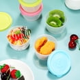 thumbnail image 2 of 6 Pcs Contenants Alimentaires Réutilisables avec Couvercles 160ml, 2 of 8