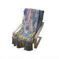 thumbnail image 4 of Pastoral Soft Flannel Fleece Blanket, Pastoral Valley Under Surreal Dreamy Sky Floral Fresh Blooming Flourishing Nature, Cozy Plush for Indoor and Outdoor Use, 50" x 60", Multicolor, by Ambesonne, 4 of 6
