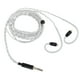 thumbnail image 2 of Cable Para Auriculares, Cobre Plateado De 3,5 Mm A MMCX Cable Para Auriculares De Sonido Sin Pérdidas Para Tabletas, 2 of 7