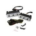 thumbnail image 1 of LOVIVER 2 Pieces Generic LED Daytime Running Lights 9-16V Accessories for Truck White, 1 of 8