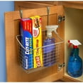 thumbnail image 3 of Spectrum Diversified Over-the-Cabinet Large Basket Organizer, Steel, Black, 3 of 9