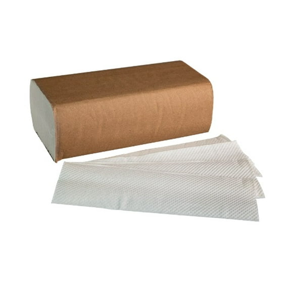 Nittay Paper Mills Towel Multi-Fold White Quality, 9.25" x 9.5", 16 Packs of 250 | 4,000/Case