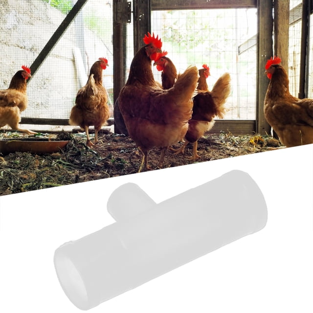 Tubo En T Para Pollo, Accesorio En T Duradero A Prueba De Fugas Para Beber Para Pollo Para La Industria De Cría Para Granja Para Patos
