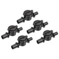 thumbnail image 1 of Unique Bargains 8 x 6mm Connector Anti Drip Device for Irrigation System Plastic Black 10 Pack, 1 of 4