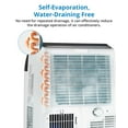 thumbnail image 7 of Seetaras Portable Air Conditioner, 14,000 BTU Air Conditioners 3-IN-1 Quiet AC Unit with Remote Control, Built-in Dehumidifier, Fan, Sleep Mode, Cools Room up to 750 sq. ft, Window Exhaust Kit, 7 of 7