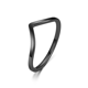 thumbnail image 1 of Anillo minimalista Irregular Chevron V, anillos finos de acero inoxidable apilables para mujer, joyería de moda, regalos de compromiso y boda, 1 of 2