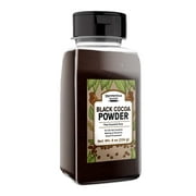 Unpretentious Black Cocoa Powder, Dutch Processed, Cookies & Cakes, Rich & Decadent 8 Ounce