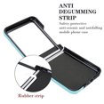 thumbnail image 3 of Allytechgroup Moto Razr 40 Ultra Case with Ring Holder Stand, Premium PU Leather Stylish Shockproof Anti-Scratch Portable Phone Case Cover for Motorola Moto Razr 40 Ultra, Green, 3 of 6