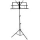 thumbnail image 2 of Soporte para partituras plegable de metal negro Base de trípode + Bolsa de transporte 95-105cm Yuyangstore Soporte de música, 2 of 7