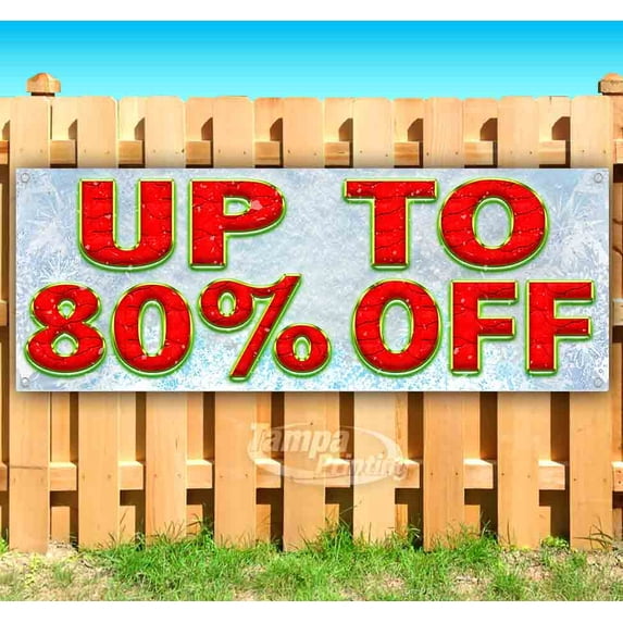 Up to 80% Off Red Caps 13 oz Vinyl Banner With Metal Grommets