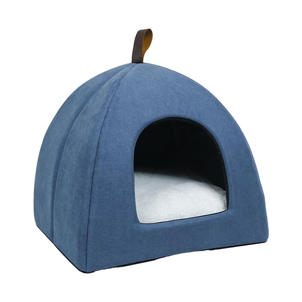 Cama para gatos Fernando nido para dormir antideslizante transpirable Azul S