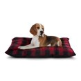 thumbnail image 4 of Vibrant Life Holiday Pillow Dog Bed, Black and Red Buffalo Plaid, Medium 36" x 27", 4 of 6