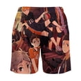 thumbnail image 4 of Haikyu!! Mens Board Shorts Summer Swim Trunks Quick Dry Beach Swimwear Bathing Suit Swim Shorts with Compression Liner And Pockets, 4 of 7