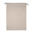 thumbnail image 2 of Tebru Cotton Storage Bags, Household Plain Cotton Drawstring Storage Laundry Sack Stuff Bag for Travel Home Use, Cotton Storage Bag, 2 of 2