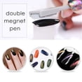 thumbnail image 3 of Imán de ojo de gato para uñas, doble cabezal, multifunción, placa magnética gruesa y potente, juego de herramientas para esmalte de gel tipo ojo de gato., 3 of 6