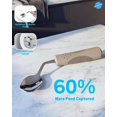 thumbnail image 3 of Adaptive Cutlery Set – Weighted for Hand Tremors & Parkinson's, 42°Angled Rocker Knife & Shovel Spoon, 142 g (Grey, Right-Handed), 3 of 7
