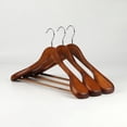 thumbnail image 6 of High-Grade Wide Shoulder Wooden Coat Hangers - Solid Wood Suit Hanger, 6 of 6