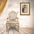 thumbnail image 3 of Weir, J Alden 13x18 Gold Ornate Wood Framed with Double Matting Museum Art Print Titled - Portrait of Miss Hoe, 3 of 4