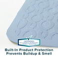 thumbnail image 6 of SlipX Solutions Large Rubber Bath Safety Mat , 15 x 27, Gray, 6 of 9