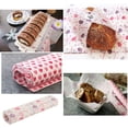 thumbnail image 5 of 100 hojas de papel encerado, papel para envolver alimentos, papel para envolver para hornear, para sándwiches, queso, 5 of 5