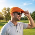 thumbnail image 2 of Minzimin Mens Mesh Newsboy Hat Breathable Summer Flat Cap Beret Gatsby Ivy Driving Hat Adjustable Golf Cap, 2 of 6
