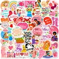 thumbnail image 1 of Juego de pegatinas para el Día de la Madre, 50 unidades, calcomanías de vinilo para álbumes de recor, 1 of 2