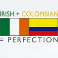 thumbnail image 2 of CafePress - Irish Colombian Heritage Flag Infant Bodysuit - Baby Light Bodysuit, Size Newborn - 24 Months, 2 of 4