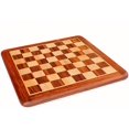 thumbnail image 2 of StonKraft 15" X 15" Collectible Rosewood Wooden Chess Game Board Without Pieces Appropriate Wooden and Brass Chess Pieces Chess, 2 of 6