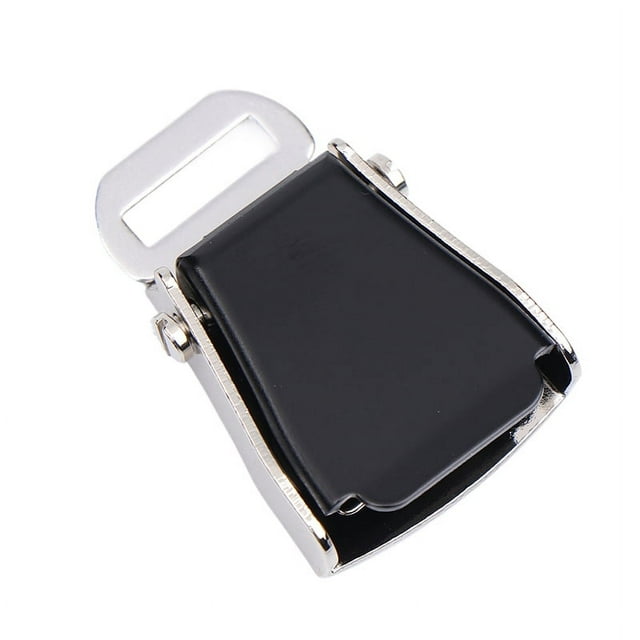1PC Luggage DIY Accessories 1.4CM SLOT Detachable Mini Airplane Safety Seat Belt Buckle Keychain Small Plane Buckle Yellow