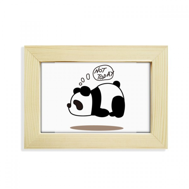 Imagination Panda Floating Eyes Desktop Decorate Photo Frame Picture Art Painting 5x7 inch